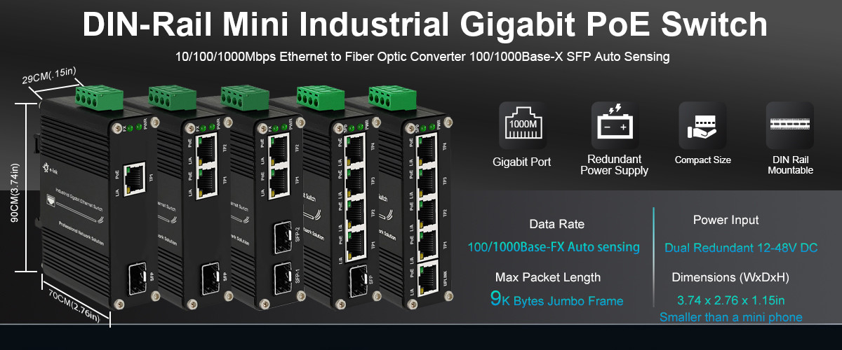 Qualità Commutatore industriale di PoE fabbrica