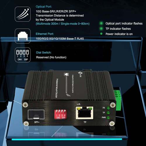Latest company news about Ottieni oggi stesso una connettività perfetta con il mini convertitore multimediale 10G