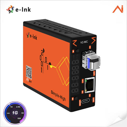 Latest company news about E-link lancia LNK-AI3011M-SFP: il convertitore multimediale in fibra intelligente gestito da AI ridefinisce la manutenzione della rete