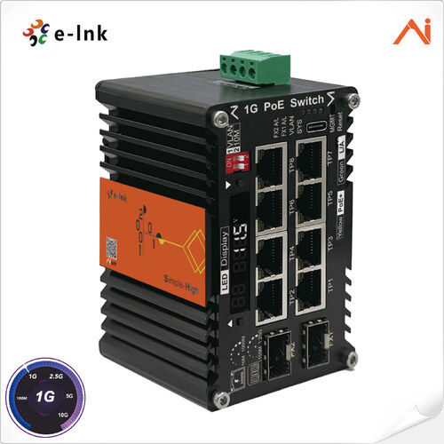 Latest company news about LNK-AIMC005GMP Switch PoE+ industriale gestito in modo intelligente con amplificatore di tensione per energia solare e Starlink