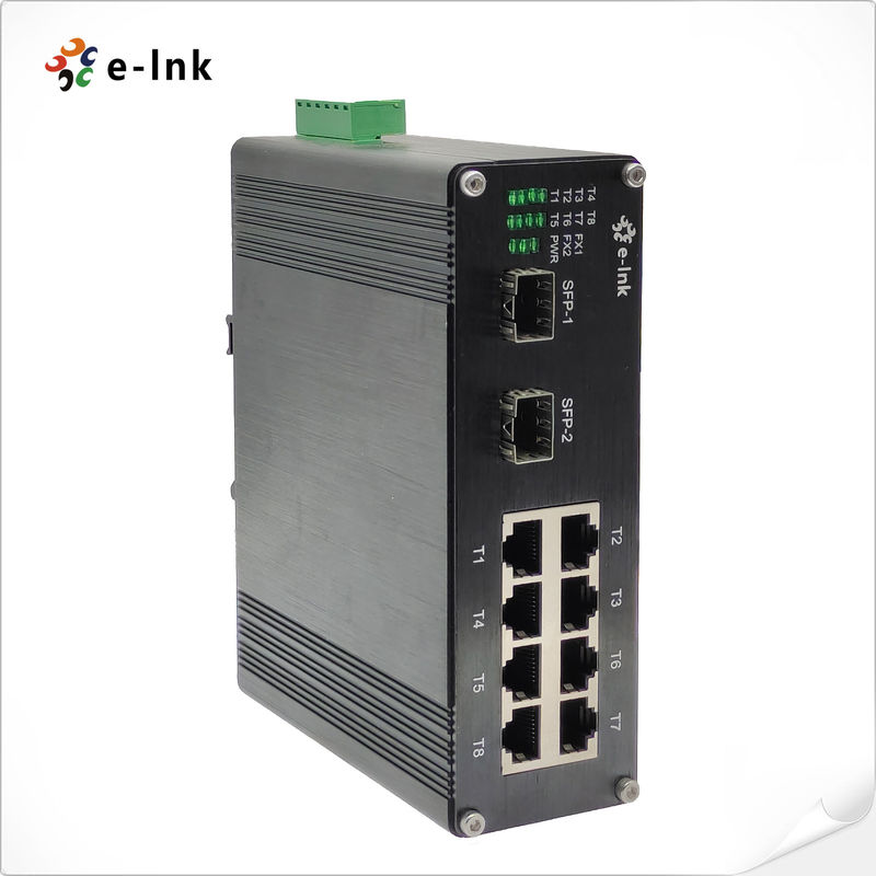 Switch PoE 8 Porte 10/100TX 2 Porte Giga/SFP 120W 802.3AT | Planet Technology