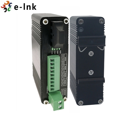 Seriale industriale RS232 RS485 RS422 SC Fiber Media Converter Modem Single Mode 20KM