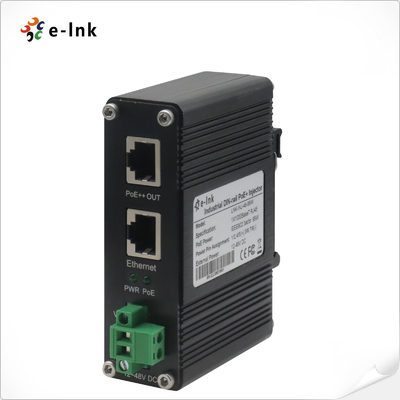 Adapter per iniettore PoE all'ingrosso 95W 802.3bt 1000M Din Rail Gigabit Power Injector 48V DC Output