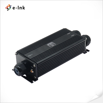 IP67 Extender PoE Gigabit industriale impermeabile (1 x Input 2 x Output)