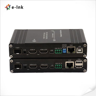 Estensore KVM in fibra ottica HDMI 4K 60Hz multifunzione