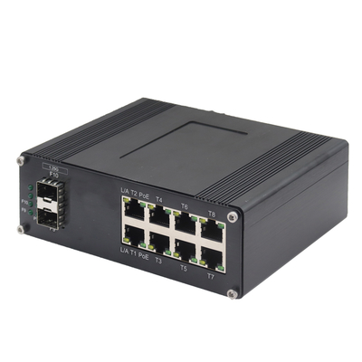 Commutatore di Ethernet del compatto di Mini Industrial 10-Port 10/100/1000T