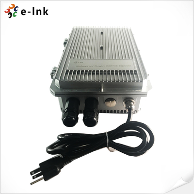 Iniezione PoE+ a 95 W all'aperto industriale IP67 impermeabile 802.3bt
