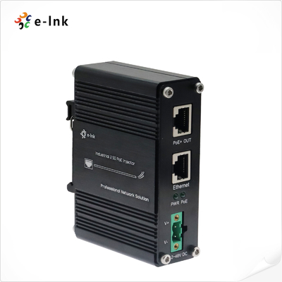 12~48V di corrente continua Input Industrial 2.5G PoE+ Injector