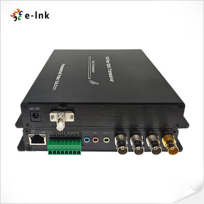 1Ch BIDI 3G-SDI Video + 2Ch Backward Analog Audio + 1Ch BIDI RS422 + 1Ch 100M Ethernet + 1Ch Backward Tally + 1Ch Backward Analog Tri-level Sync over Fiber Extender