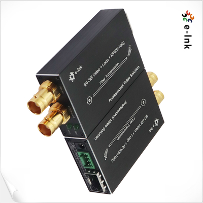 Mini 12G-SDI a convertitore in fibra con Tally e RS485