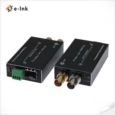 Mini-tipo 3G-SDI a convertitore di fibra con Tally & Reverse RS485