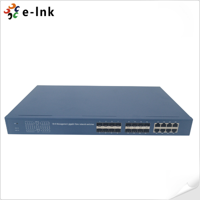 Switch Gigabit in fibra ottica gestito 8G + 16SFP