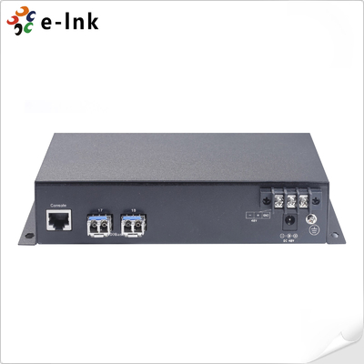 Porte TP 16x10/100M (16POE-PSE -IEEE802.3af 15.4W/30W) + 2 switch PoE gestiti SFP 1000M