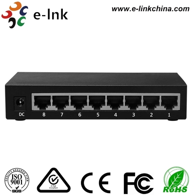 Switch Ethernet non gestito a 8 porte 10/100/1000Mbps
