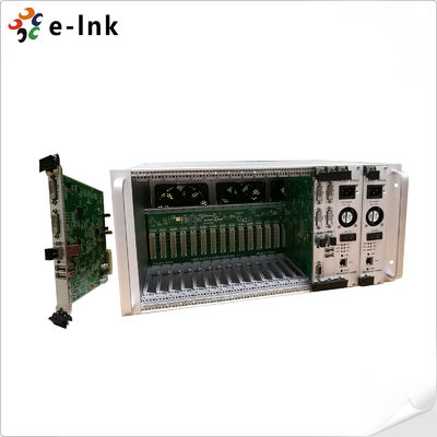 5U Rack Mount 4K DVI KVM Extender in fibra ottica