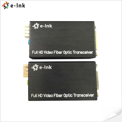 Extensore a fibra ottica DVI di tipo mini con audio stereo esterno