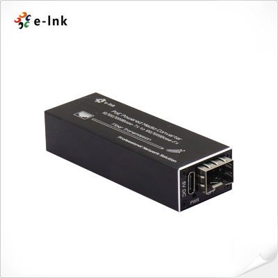 Micro mini 10/100/1000BASE-T al convertitore di media di 100/1000BASE-X SFP