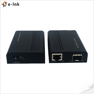 Mini-tipo 10/100/1000Base-TX a 1000Base-SFP Media Converter