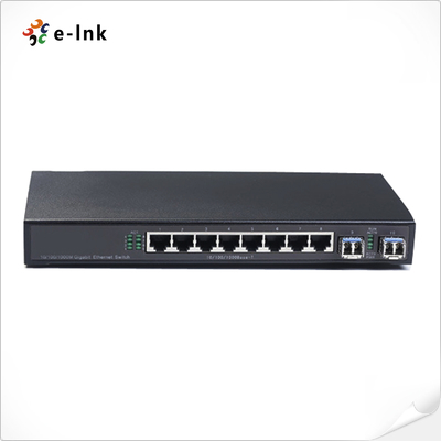 Switch Ethernet in fibra ottica ad anello 8G+2SFP