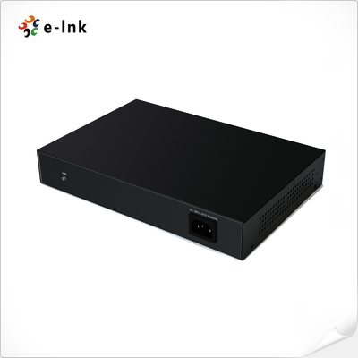 Switch Ethernet 8-Port 10/100/1000T 802.3at PoE gestito + 2-Port 100/1000 SFP