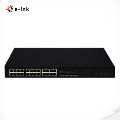 Switch Ethernet L3 gestito 24G + 4x1000M SFP