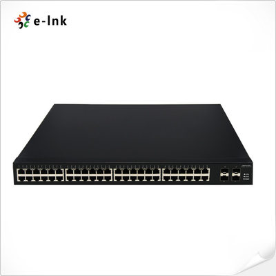 Switch Gigabit Ethernet L3 gestito a 48 porte 10/100/1000BASE-T + 4 porte 10G SFP+