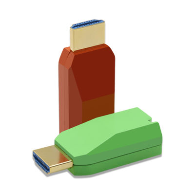 Mini HDMI 4K/30Hz su estensore a fibra multimode a singolo nucleo