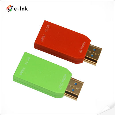 Mini extender HDMI 2.1 8K/60 Hz su fibra multimodale single-core