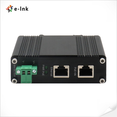 Tensione di uscita splitter industriale 10/100/1000 Mbps 802.3at PoE+ 36 V CC