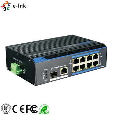 Commutatore veloce di Ethernet di PoE dei porti di industriale 8 (250M)