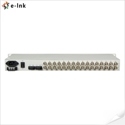 16E1+4FE+LCD+Multiplexer PDH SNMP