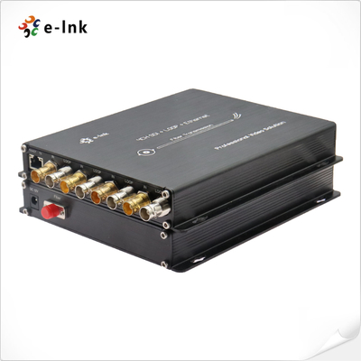 Convertitore in fibra ottica 3G-SDI a 4 canali con Ethernet