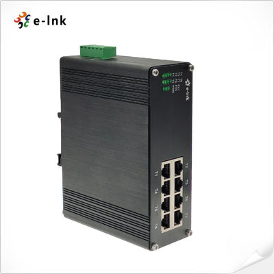 Interruttore Ethernet non gestito a 8 porte industriale 10/100BASE-T (PoE+)