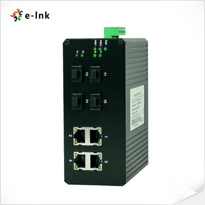 Switch Ethernet industriale Gigabit 4G+4 SFP