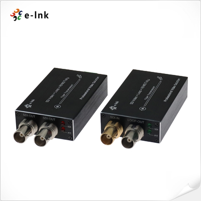 Mini-tipo HD-SDI a convertitore a fibra con Tally & Reverse RS485