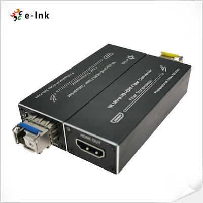 Micro Mini 4K HDMI Fiber Extender Supporta tutte le modalità fino a 4K * 2K @ 30Hz Risoluzione
