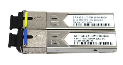 1.25Gbps SFP Bi-Directional Transceiver, 3km di raggiungimento 1310nm TX / 1550nm RX
