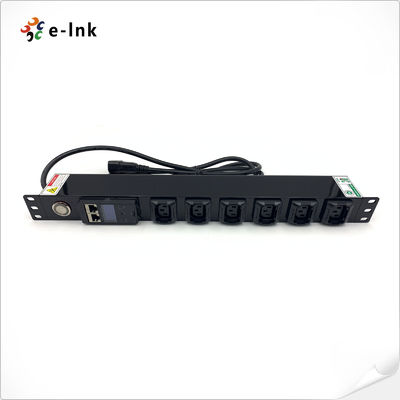 19 pollici 1U 6 Port Intelligent Metered PDU Support Comunicazione e controllo a distanza