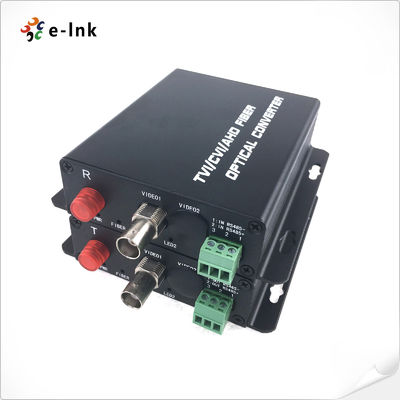 1Ch HD-AHD/HD-CVI/HD-TVI/CVBS 4-in-1 Video Fiber Converter Supporta video 720p/50 720p/60 1080p/25 1080p/30 ecc.