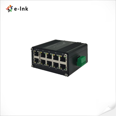Mini Switch Ethernet Gigabit 10 porte 10/100/1000M Industriale Compact DIN Rail