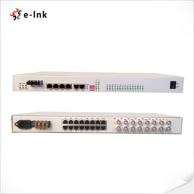 quality Multiplexer in fibra STM-1 SDH: 30Ch FXO/FXS + 4Ch E1 + 4Ch Fast Ethernet factory