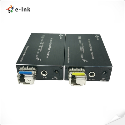 Prezzo di fabbrica 4K HDMI Fiber Extender con audio esterno fino a 80 km Video Converter